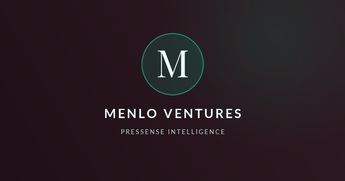 Menlo Ventures — Pressense Intelligence GTM brief