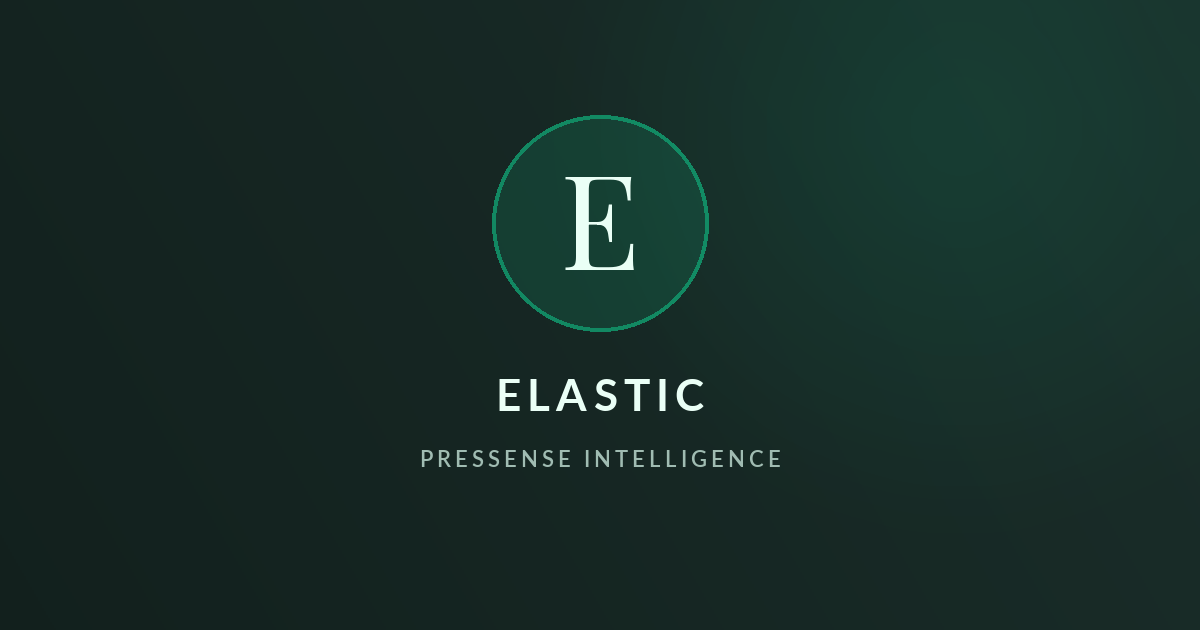 Elastic — Pressense Intelligence GTM brief