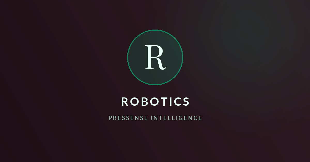 Robotics — Pressense Intelligence GTM brief