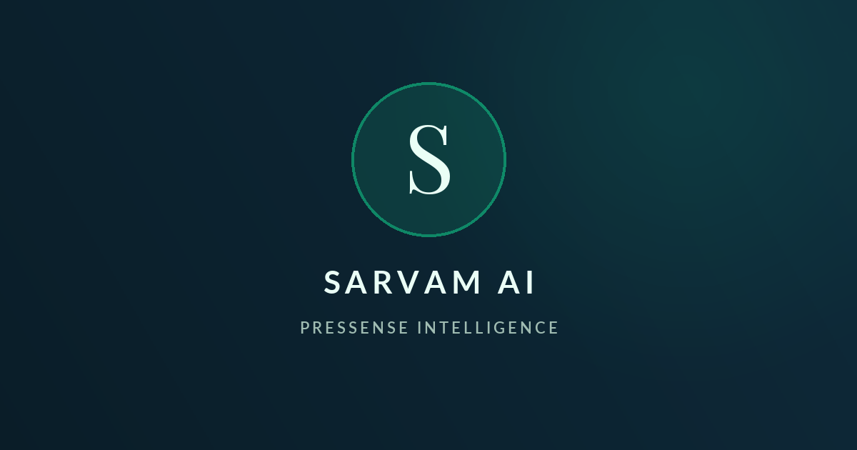 Sarvam AI — Pressense Intelligence GTM brief