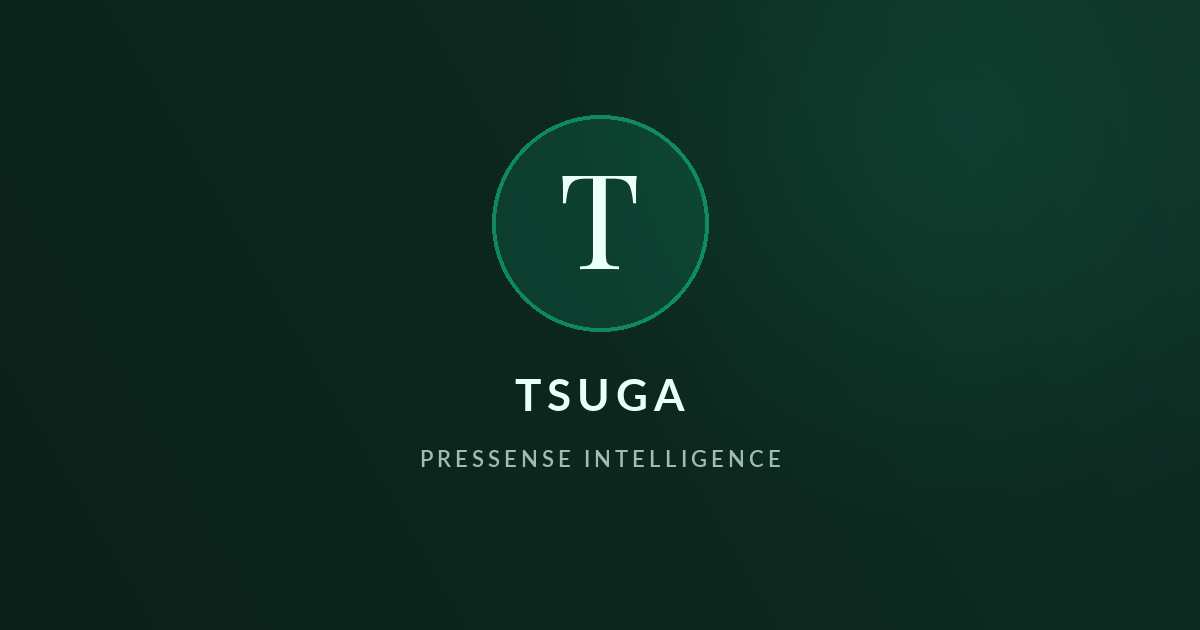 Tsuga — Pressense Intelligence GTM brief
